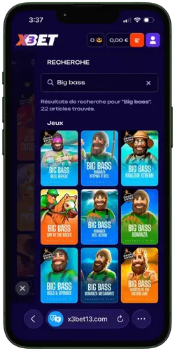 BigBassRockRoll_Localisez le jeu dans le catalogue et lancezle en un clic